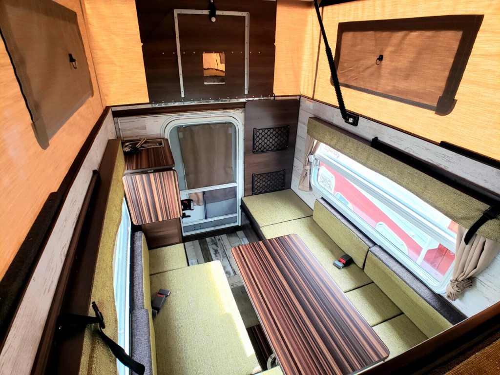 tiny camper interior