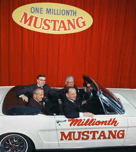 Ford Traded the One-Millionth Mustang to Get the First One Back