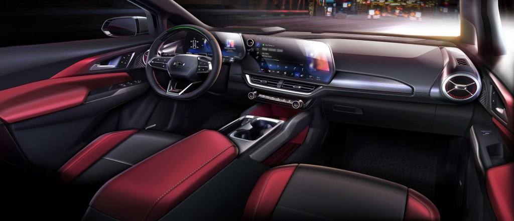 2024 Chevy Equinox EV interior
