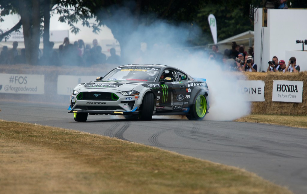 This 2018 Ford Mustang RTR was driven by Vaughan Gittin Jr. at Goodwood.
