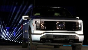 The Ford F-150 Lightning electric truck compared to the Tesla Cybertruck, GMC Hummer EV and more