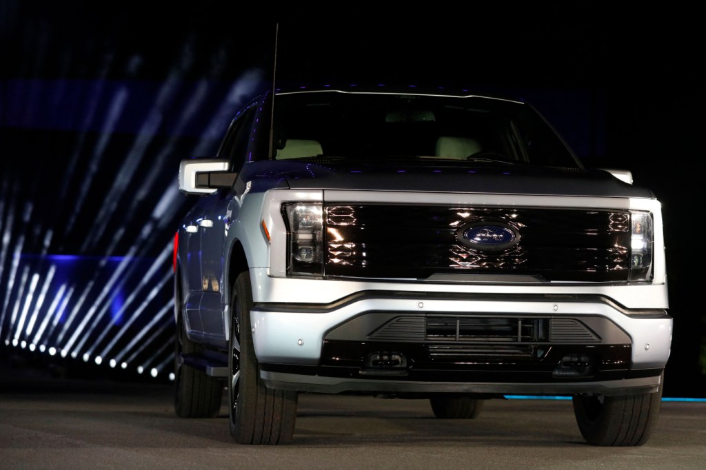 The Ford F-150 Lightning electric truck compared to the Tesla Cybertruck, GMC Hummer EV and more