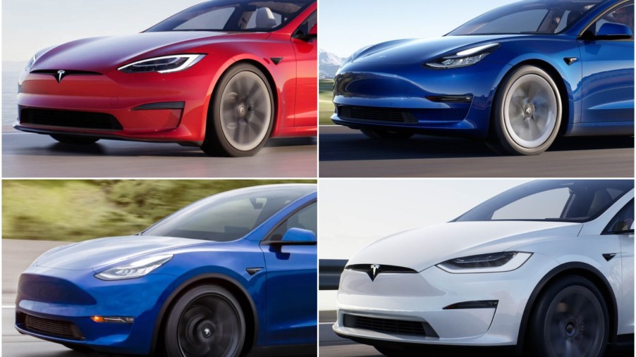 The prices for each 2022 Tesla EV