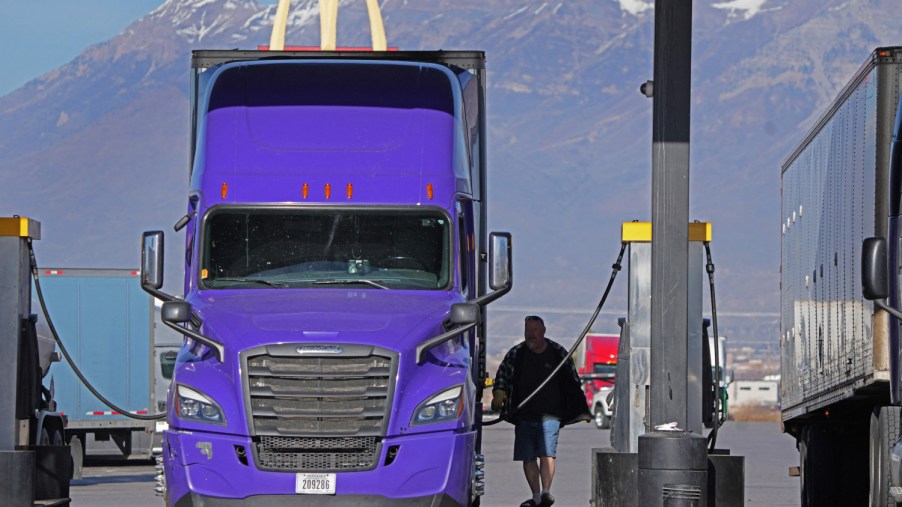 Long-haul truck drivers found creative ways to cook