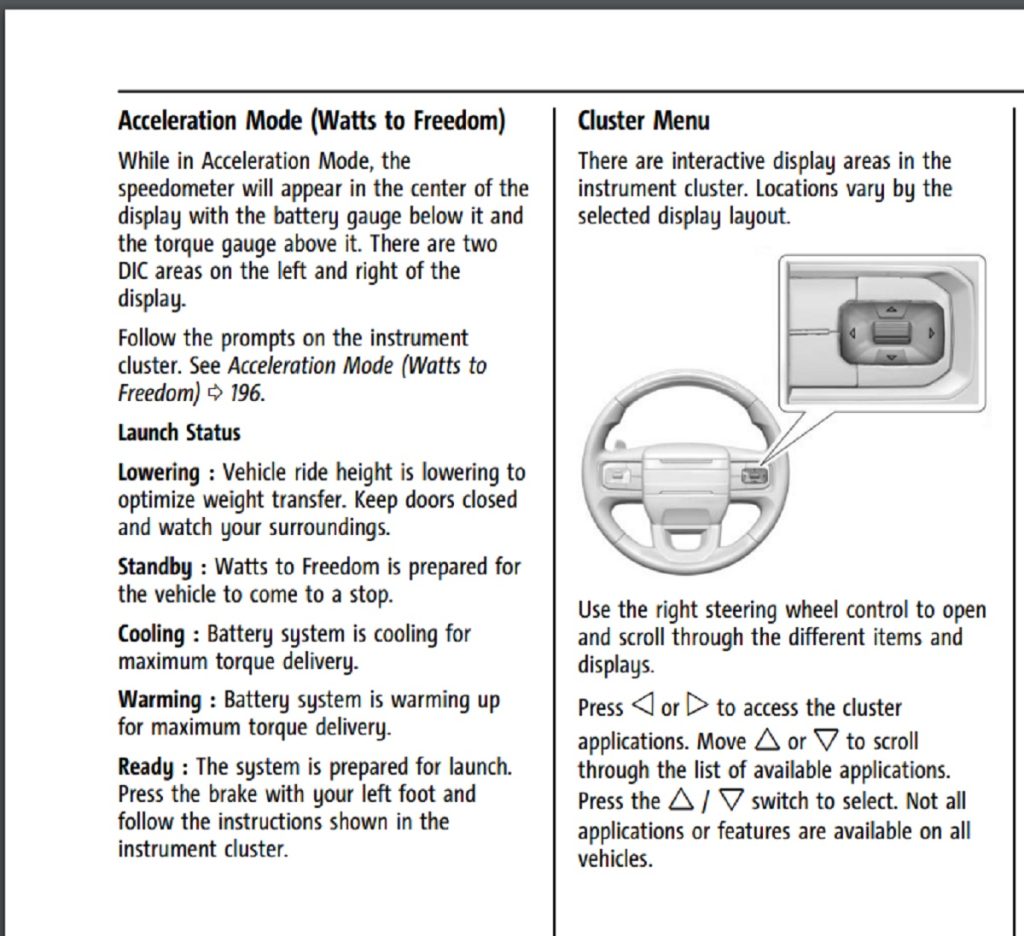 The owner's manual for the 2022 casually describes what WtF mode does. 