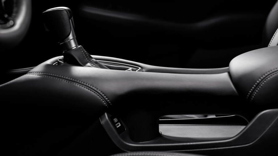 2023 Honda HR-V interior in black leather