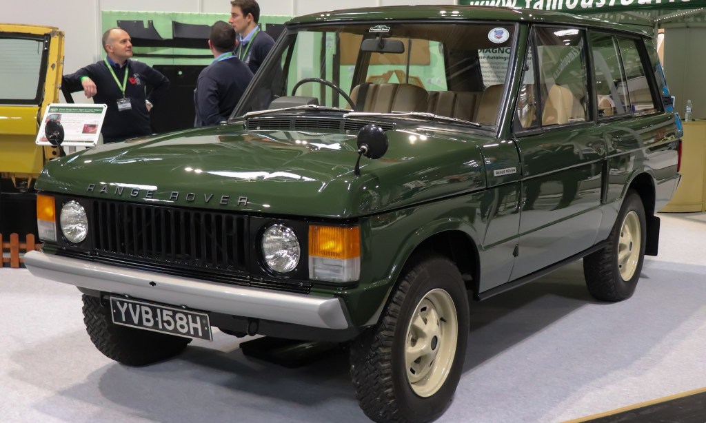 1970 Range Rover, an iconic car of the 1970s