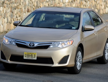 The 2012 Toyota Camry Is an Affordable Used Car Under $15,000