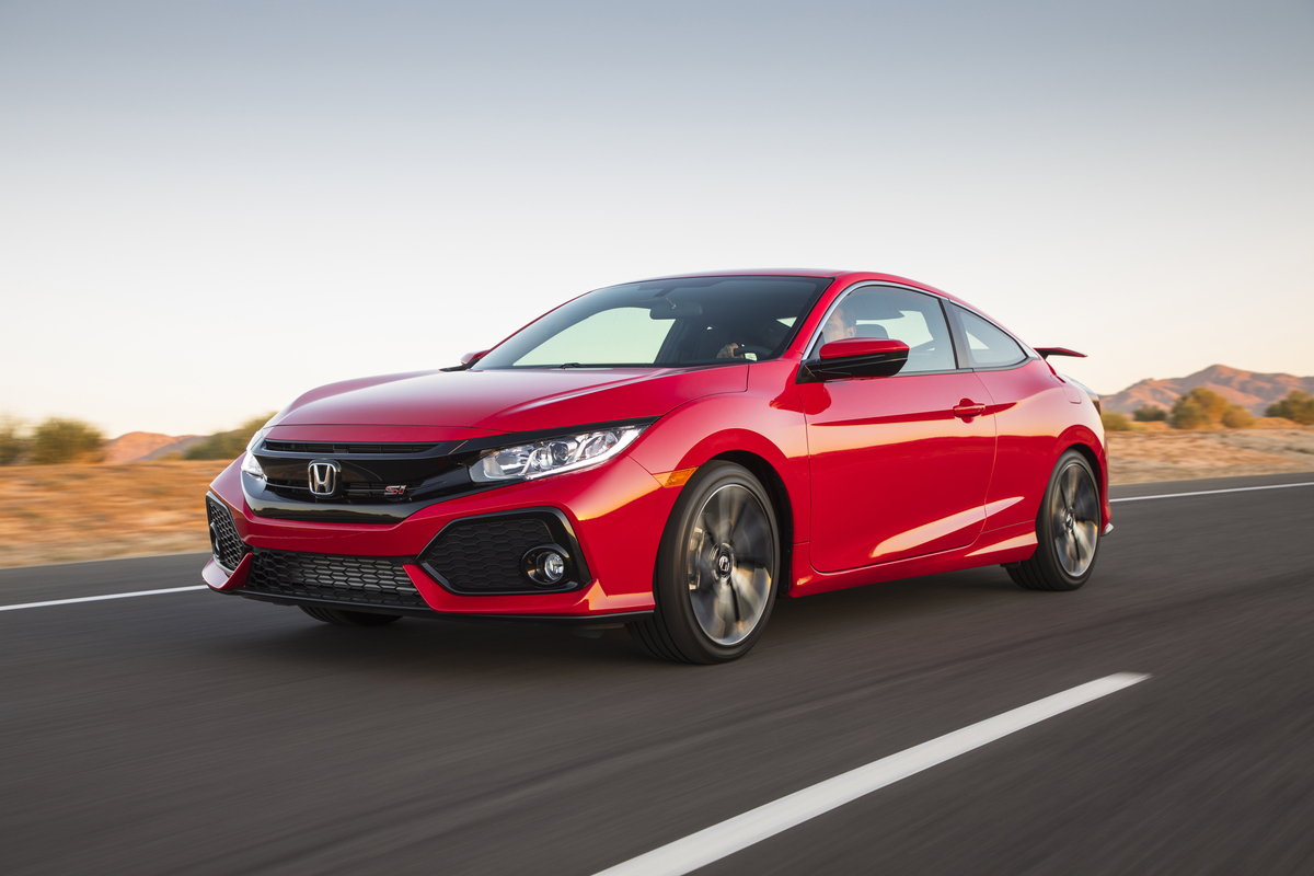 2017 Honda Civic Si Coupe, one of the fastest Civic cars