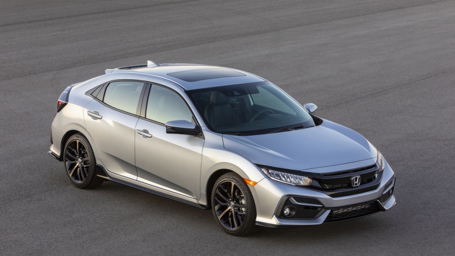 2021 Honda Civic Hatchback Sport Touring front view