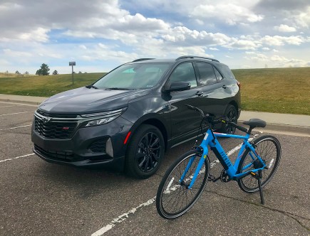 The 2022 Chevrolet Equinox Has Enough Cargo Room for a Mountain Bike and More