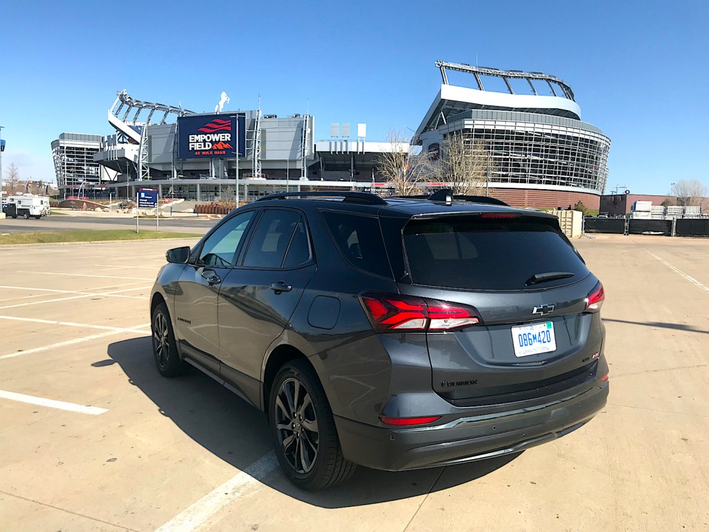 2022 Chevy Equinox RS rear view