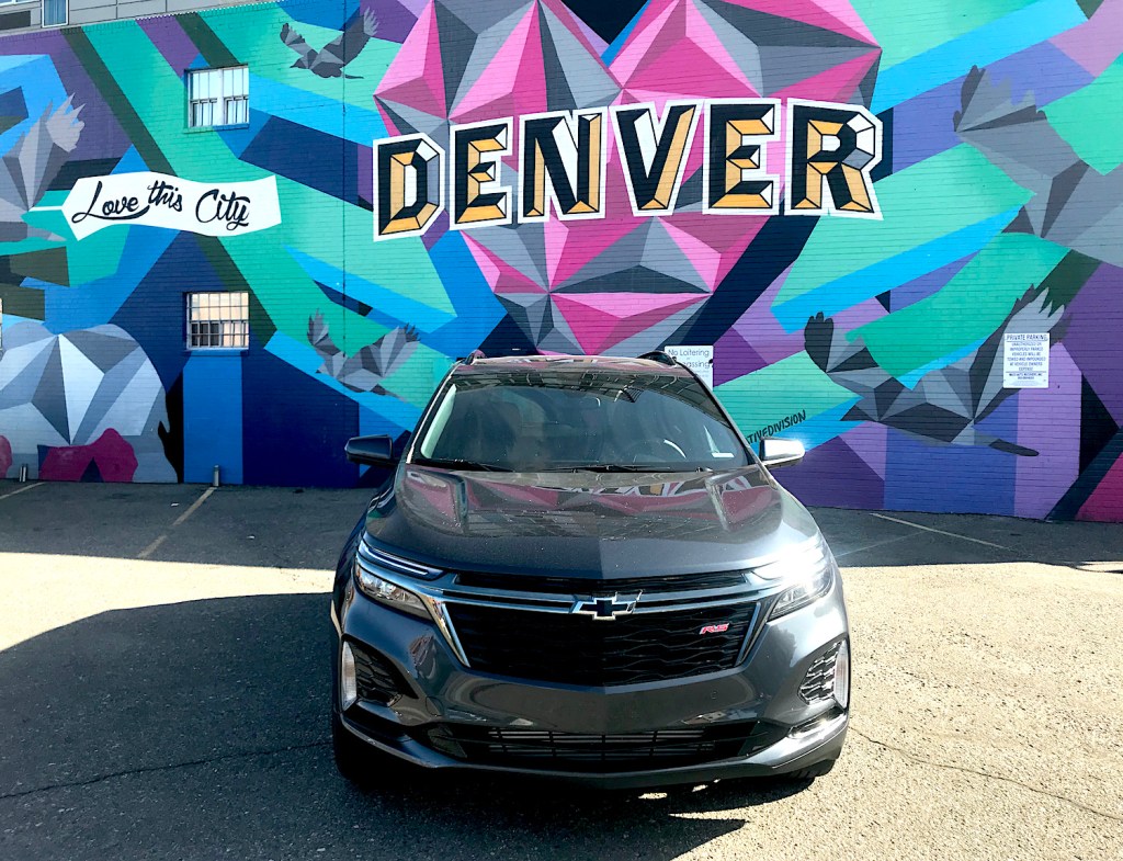 2022 Chevy Equinox RS front view