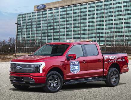 The 2022 Ford F-150 Lightning Electrifies NASCAR