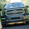 2022 Ford F-150 Limited front grille. This is an expensive truck to drive.