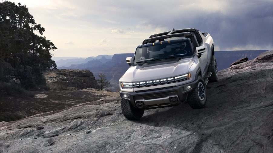 2022 GMC Hummer EV is a car with over 1000 hp
