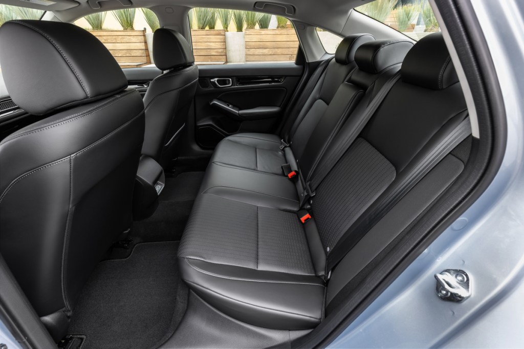 2022 Honda Civic Touring rear seat