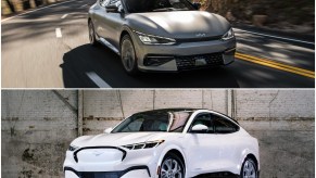 2022 Kia EV6 Ford Mustang Mach-E