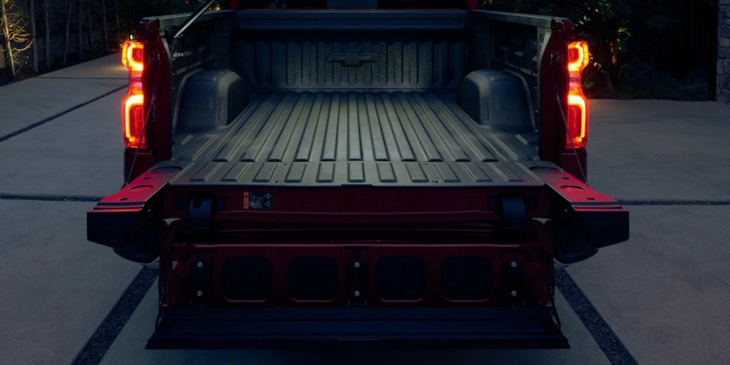 The 2022 Chevy Silverado multi-flex tailgate is one of the best pickup truck tailgated for 2022.