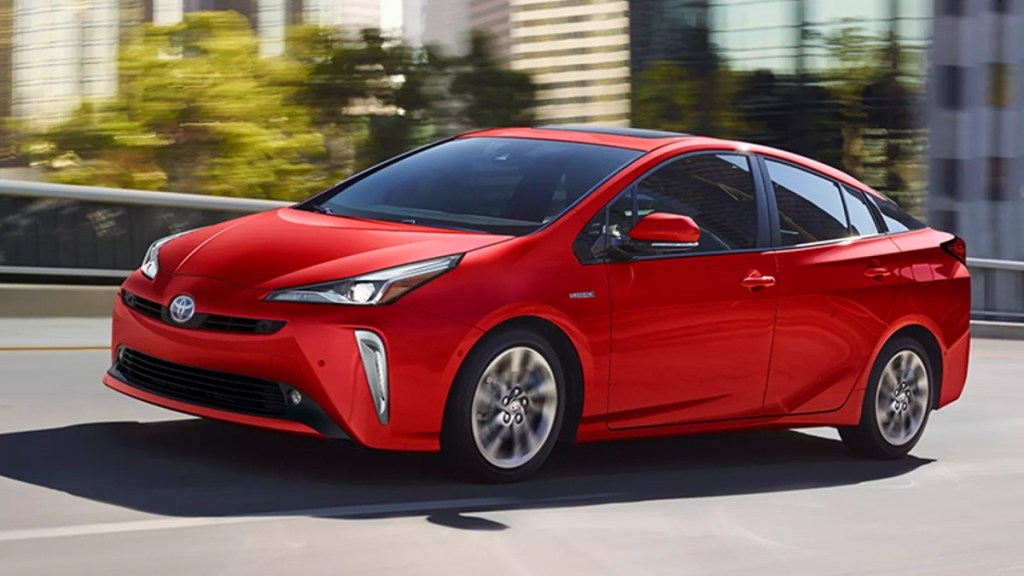 The 2022 Toyota Prius Hybrid is one of the cars that could be impacted by a reduced EV Federal Tax Credit. Toyota is close to passing the 200,000 vehicle threshold.