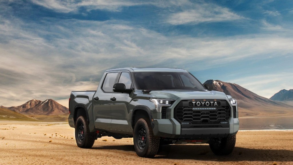 2022 Toyota Tundra posed