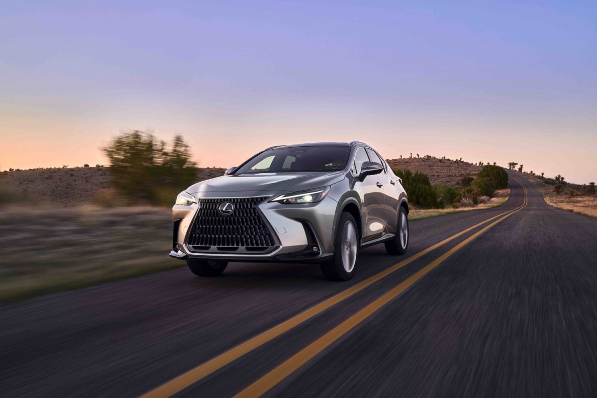 The Lexus NX SUV does come in two hybrid verions.