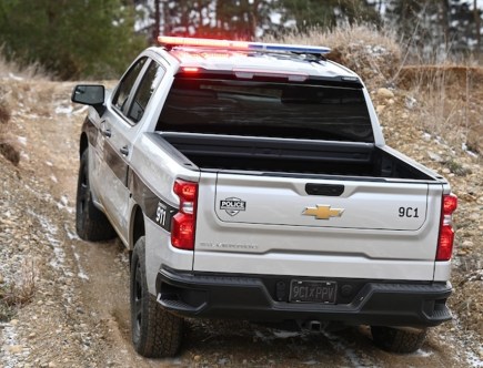 Criminals Beware: You Can’t Hide From the Chevy Silverado Police Truck