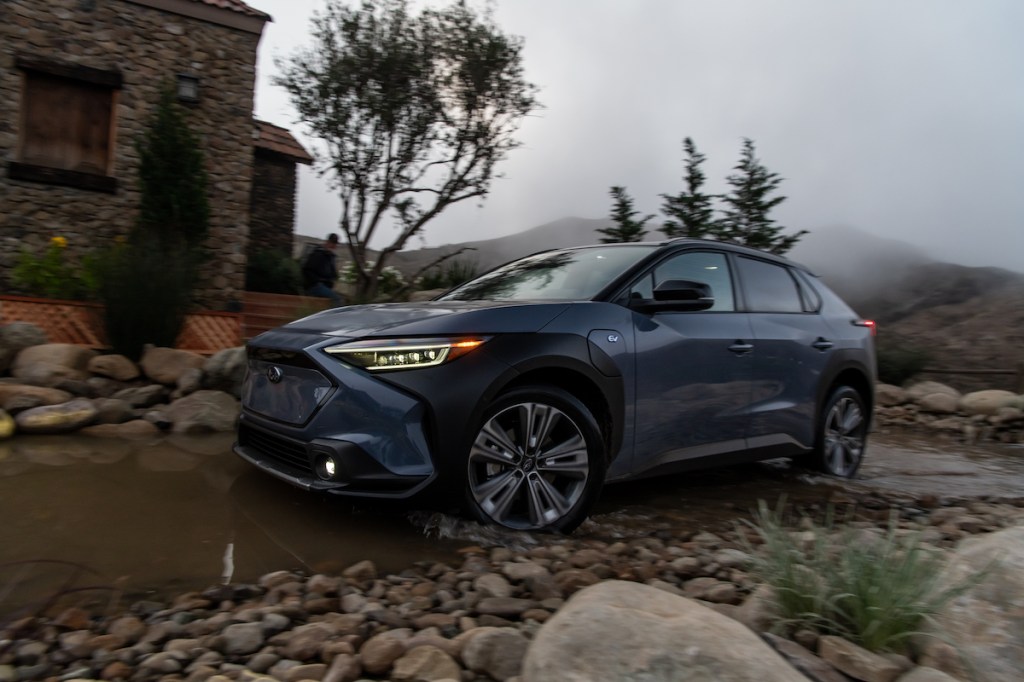 2023 Subaru Solterra range why is it more expensive than the rebadged Toyota bZ4X?