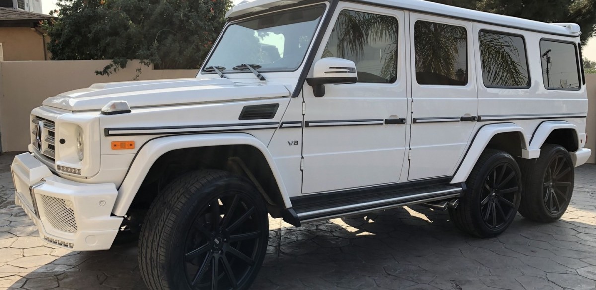 Rent this luxury 6x6 Mercedes