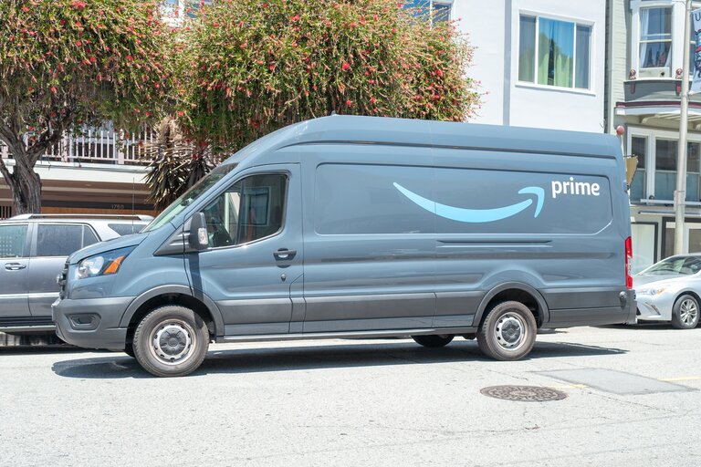 Amazon owes New York City a lot of money in fines for idling their commercial vehicles on the streets.