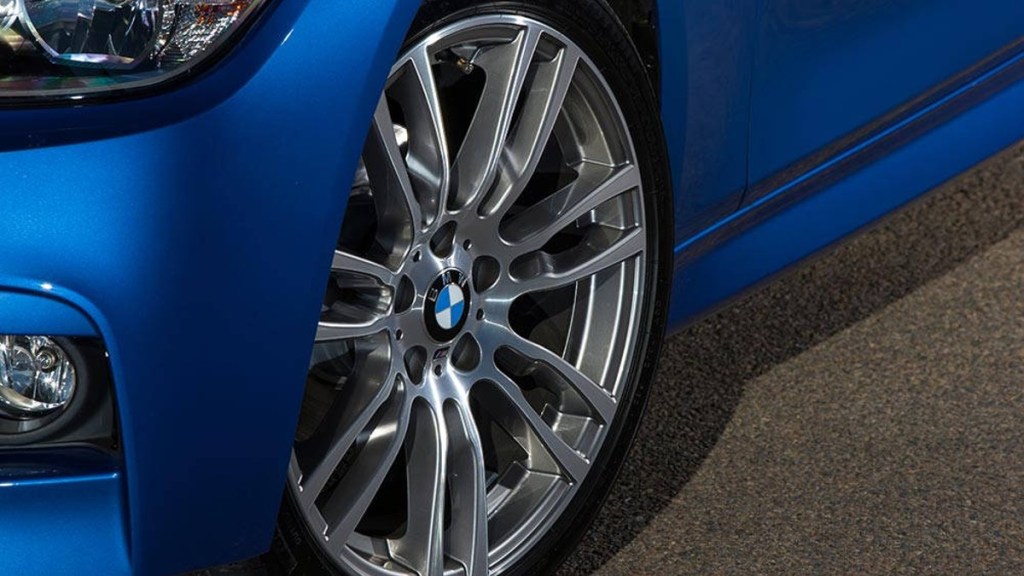 These BMW Large Wheels cause a stiffer ride than standard wheel sizes.