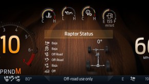 Ford Bronco Raptor Screen