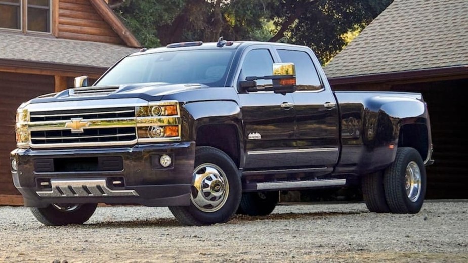 Chevrolet Silverado 3500HD this truck uses the Duramax diesel engine.