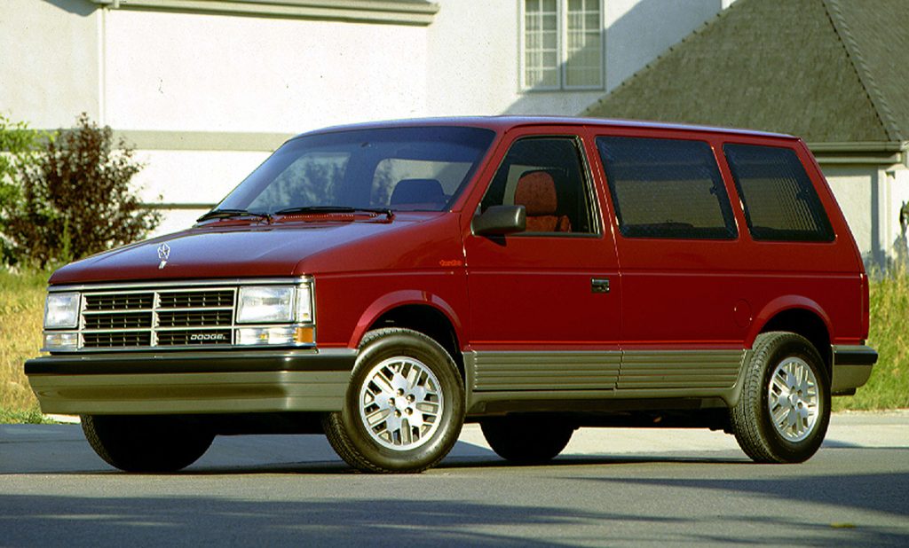 Dodge Caravan First generation front 3/4