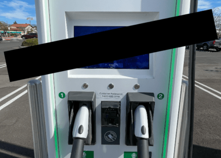 Dangers With EV Charging Stations Showing Adult Video Content
