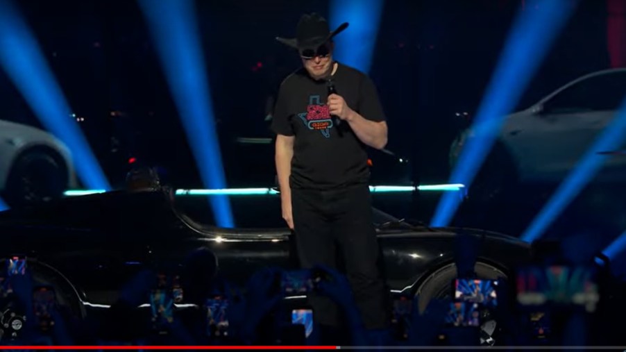 Elon Musk at Cyber Rodeo
