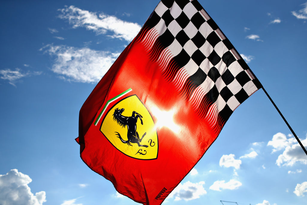 Ferrari F1 flag