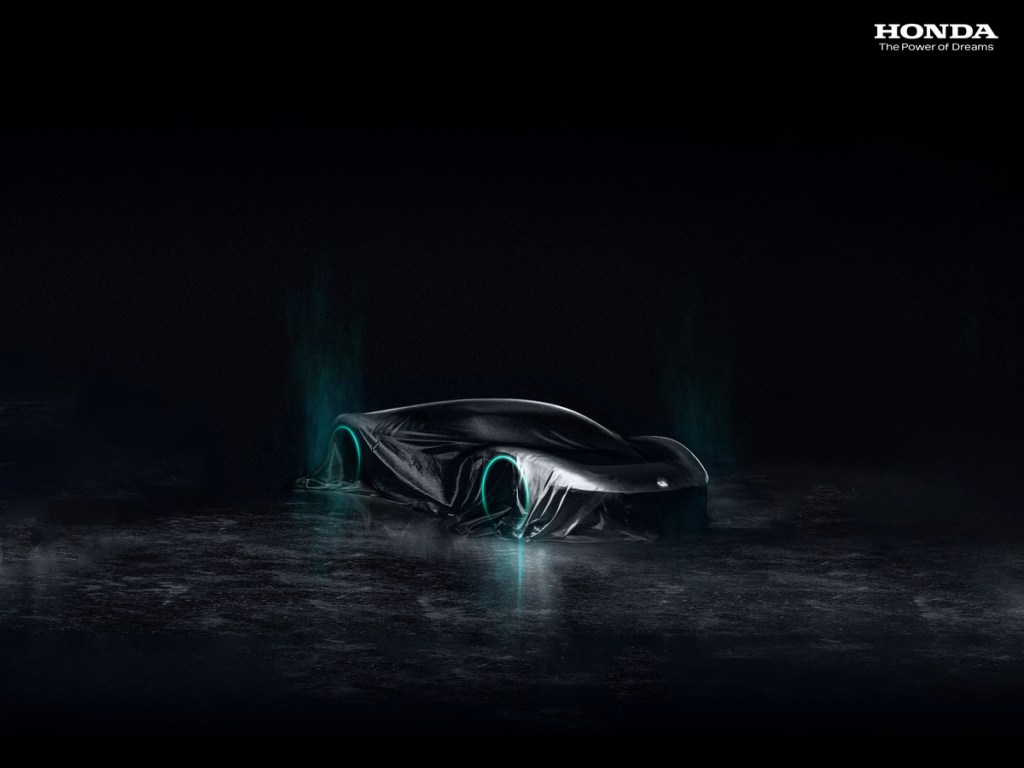 The Honda "flagship" concept teaser image