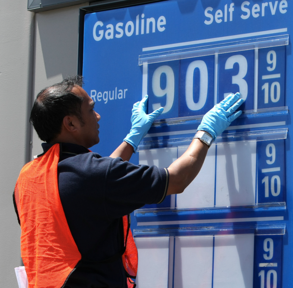 Gas Prices Going Down Theft of Huge Amounts of Gas Going Up