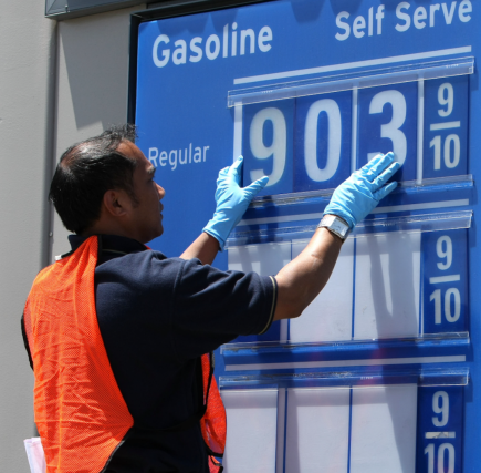 Gas Prices Going Down: Theft of Huge Amounts of Gas Going Up