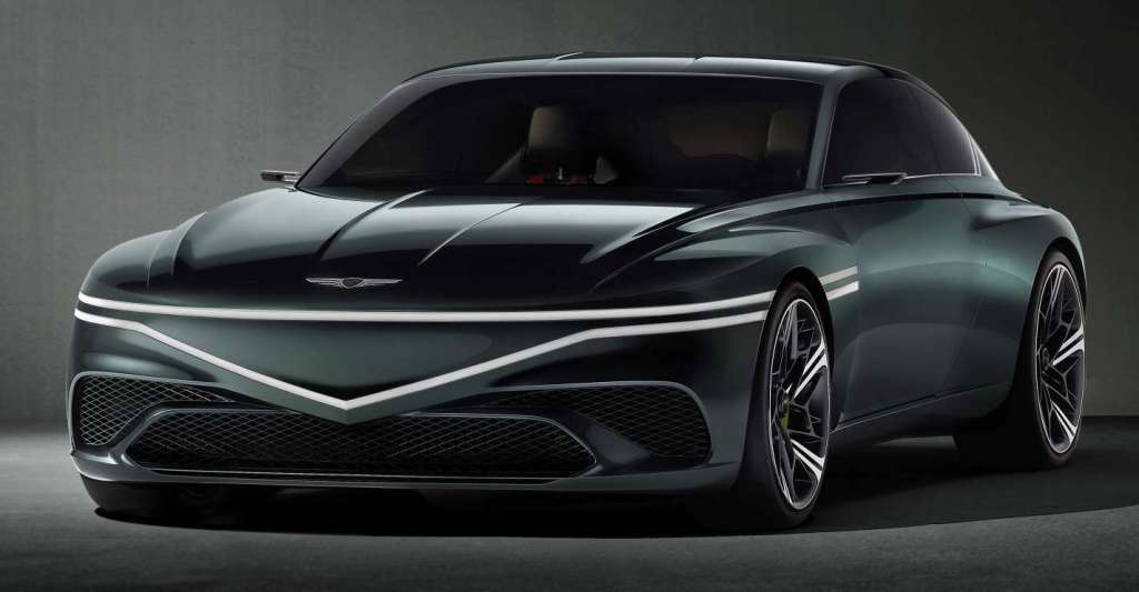 Genesis X concept form the 2022 NY Auto Show