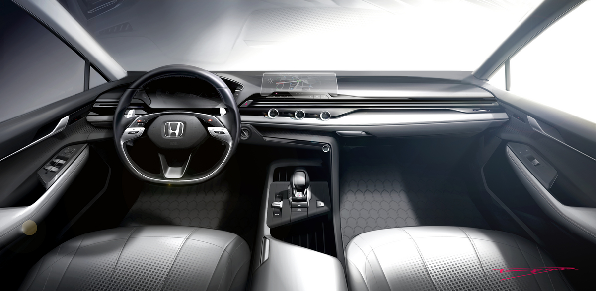 Honda says the new Simplicity Design language will be featured in its new cars. 