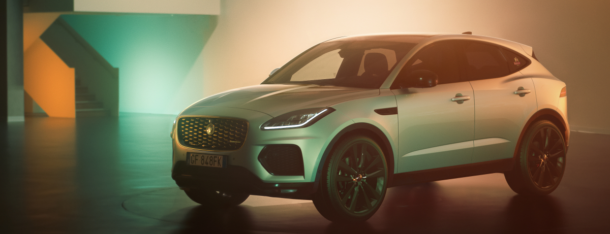 The new E-PACE Baracuta is a special version of Jaguar's SUV made with clothing designer Baracuta in England. 