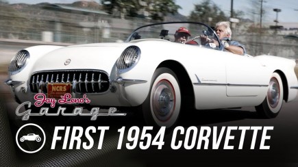 A 1st Production 1954 C1 Corvette Feels Factory Fresh for Jay Leno