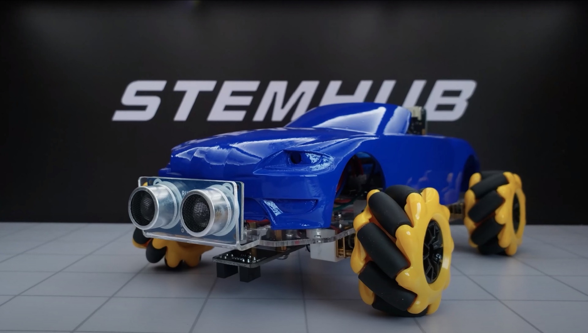 Roboter Auto Model Car Kit Fahrgestell Panzer Plattform Lernspielzeug für 
