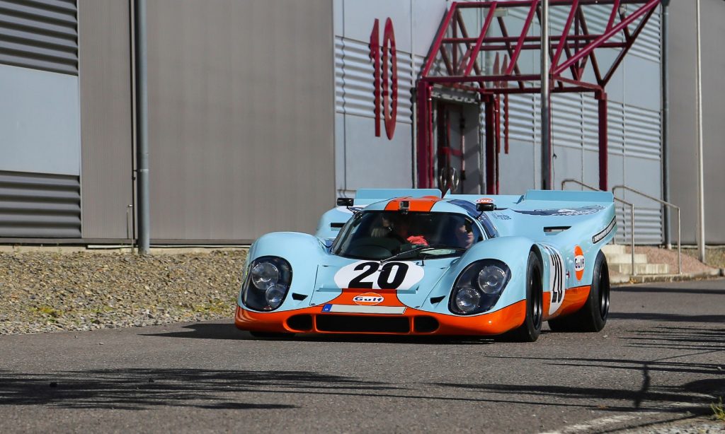 The Porsche 917 is one of the most successful race cars from Porsche in the 1970s.