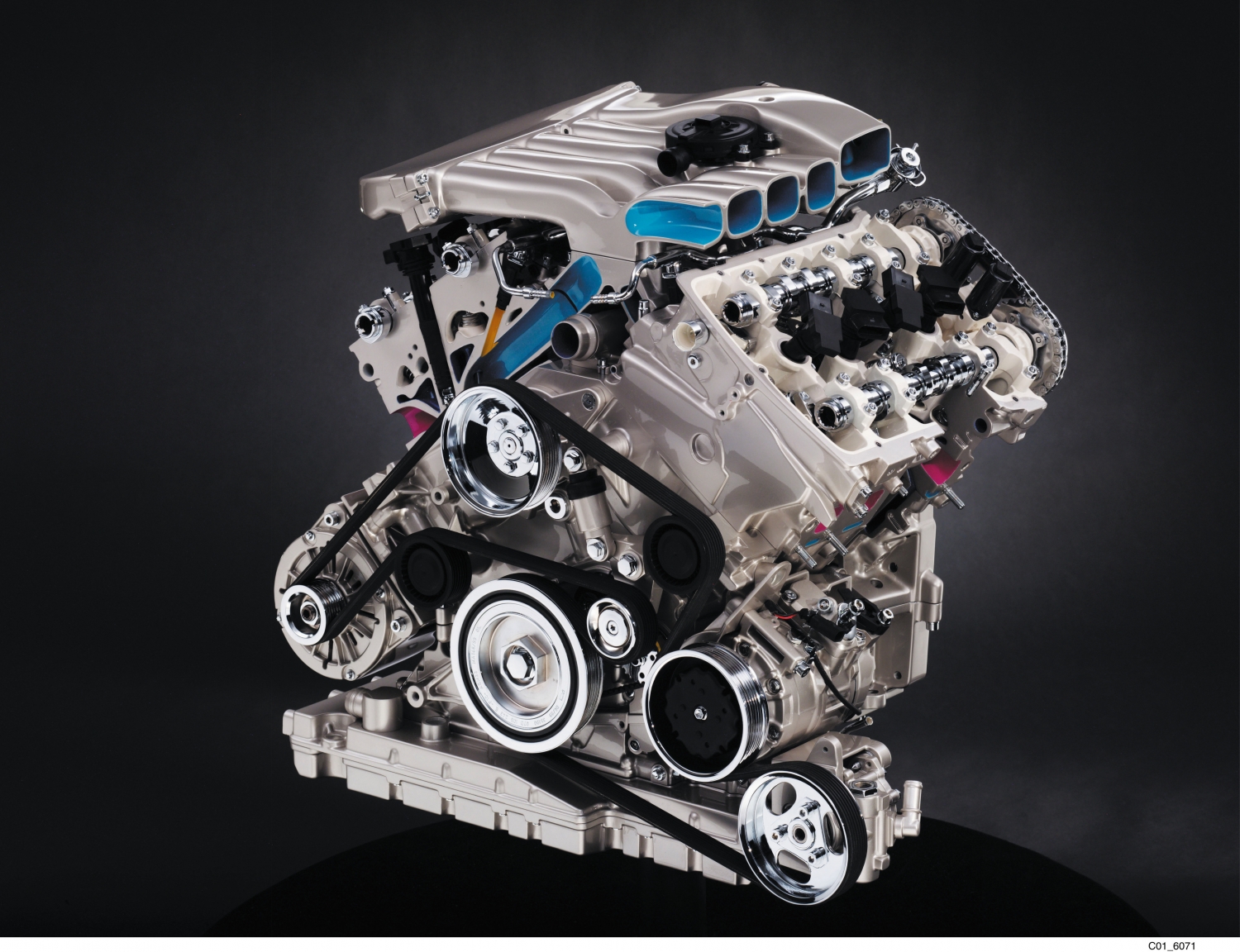 Volkswagen W8 eight-cylinder engine from W8 Passat