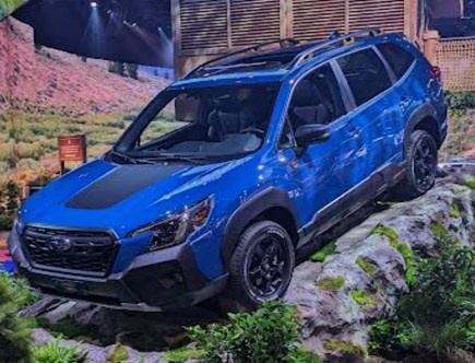 Subaru’s Off-Road SUV Exhibit Was the Star of the NY Auto Show