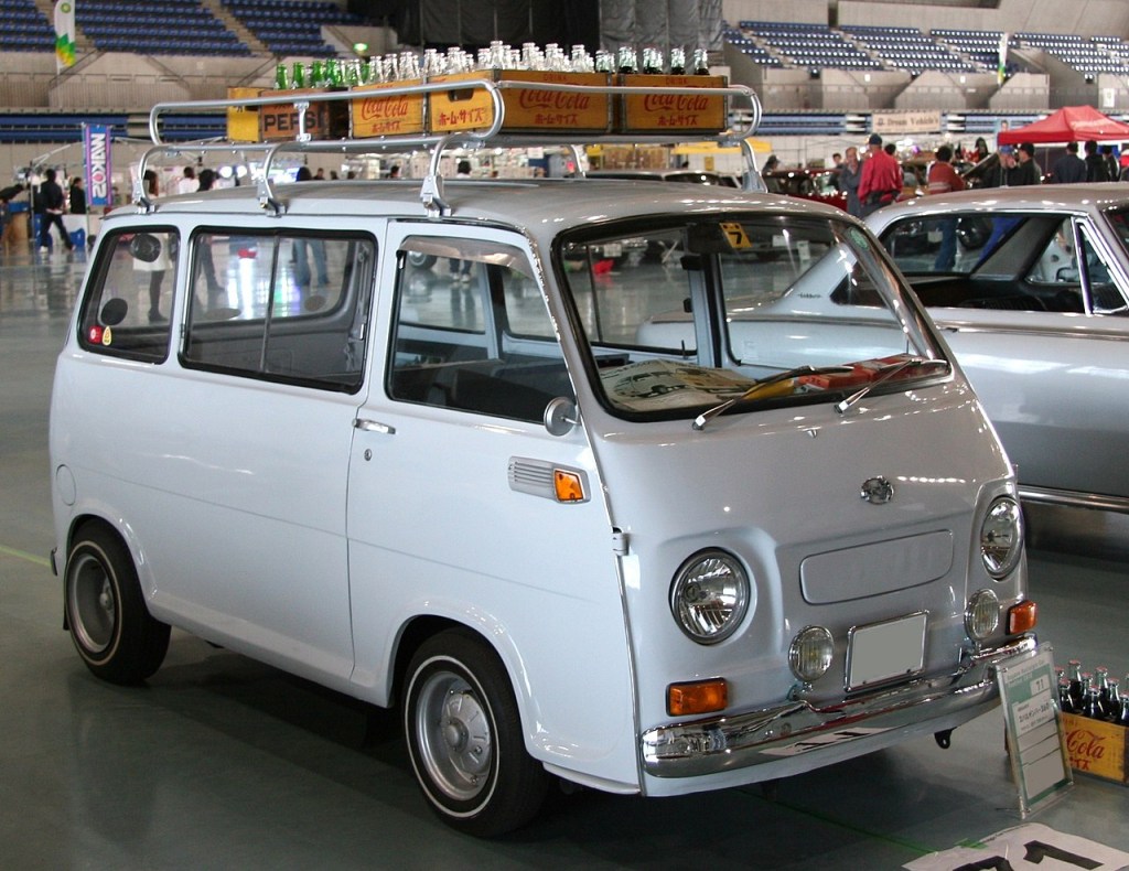 A Subaru Sambar microvan represents a small Kei car that can potentially be imported to the United States.