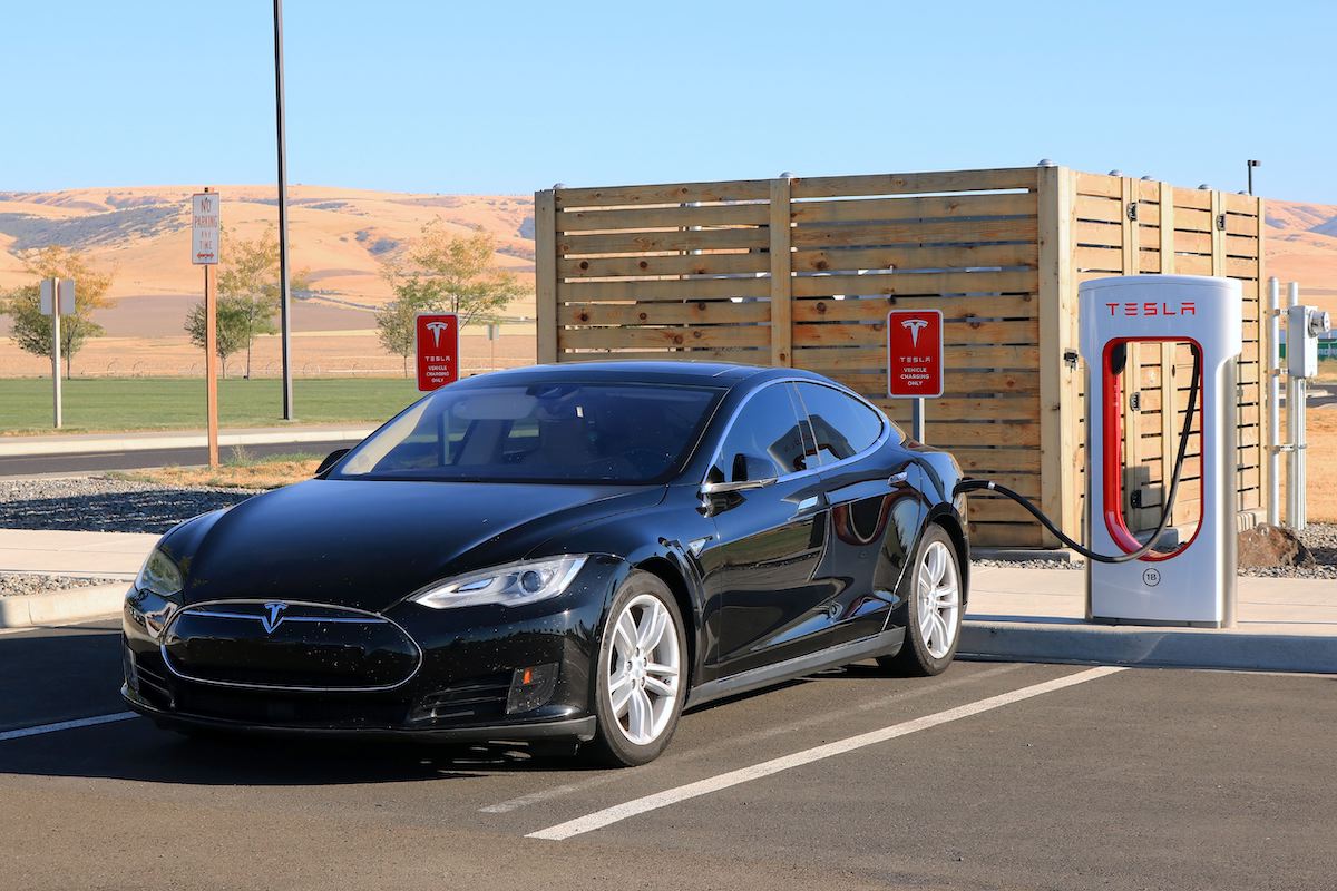 Tesla electric car pacemaker charging